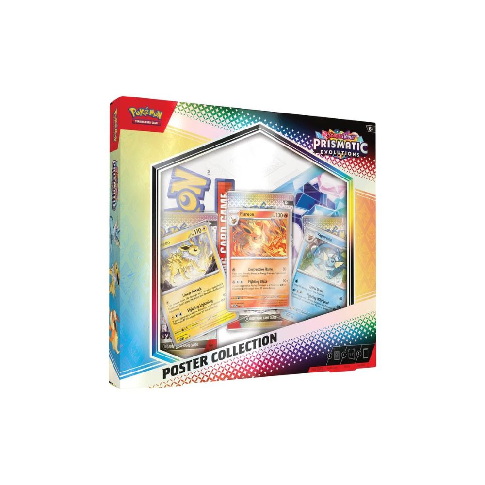 Pokemon TCG Prismatic Evolutions Poster Collection Sergio's Collection Pokemon TCG Prismatic Evolutions Poster Collection Sergio's Collection