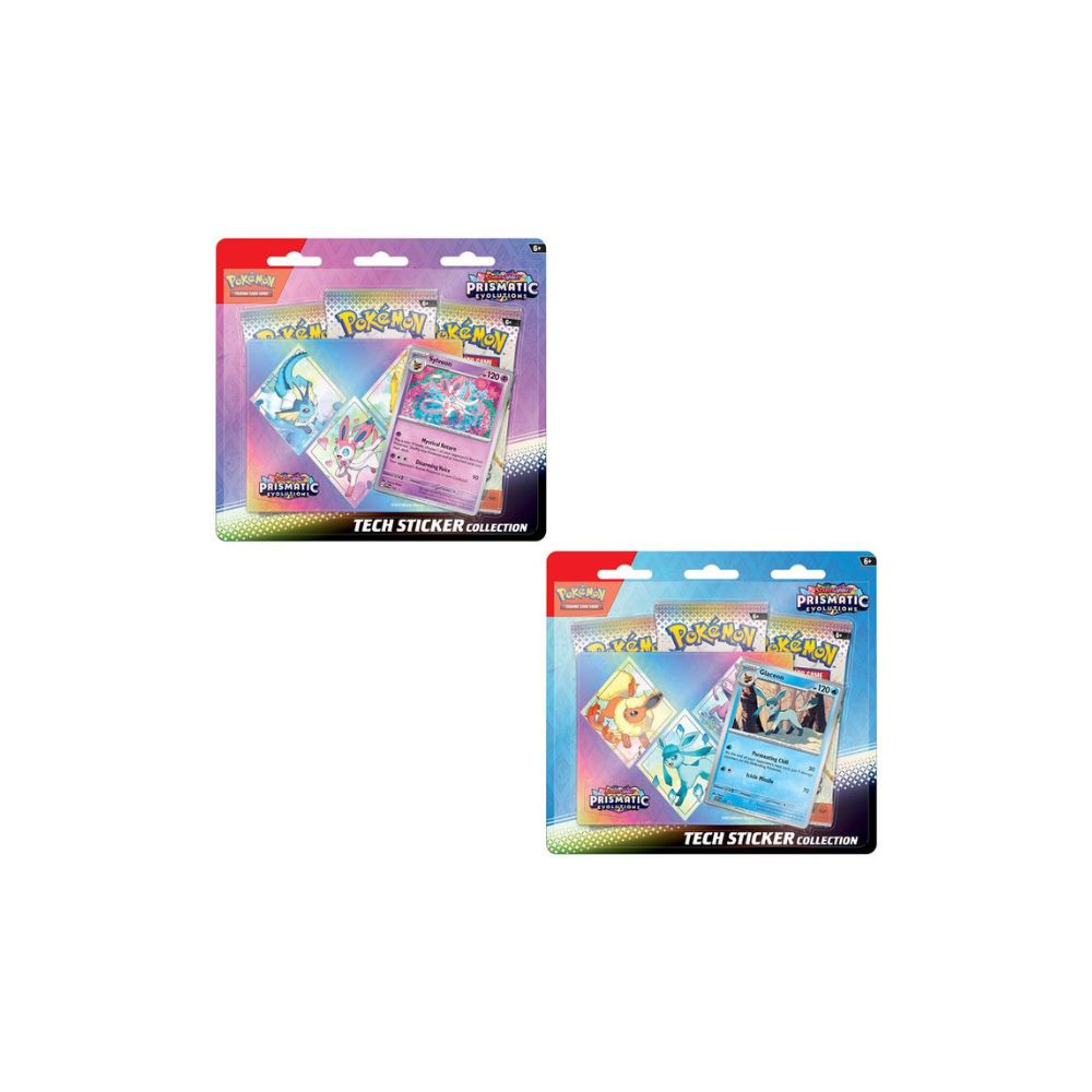 Pokemon TCG Prismatic Evolutions Tech Sticker Collection. Sergio's Collection