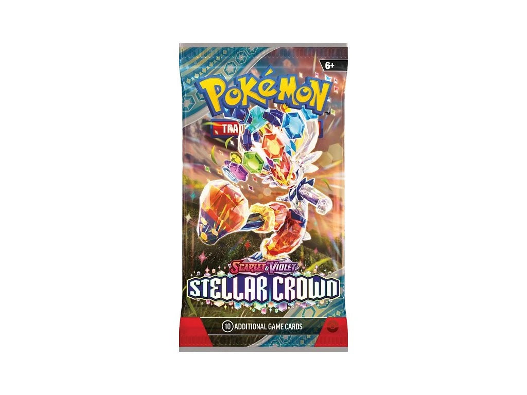 Pokemon TCG Stellar Crown SV07 Booster Pack Sergio's Collection Pokemon TCG Stellar Crown SV07 Booster Pack Sergio's Collection