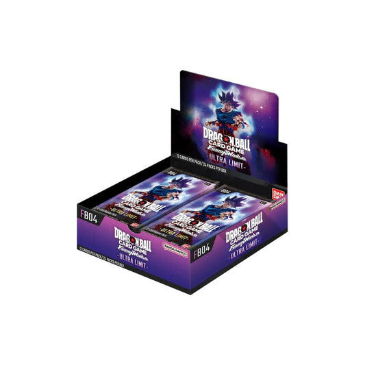 Dragon Ball Super Fusion World Ultra Limit Booster Box featuring cards from the latest Fusion World set.