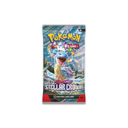Pokemon TCG Stellar Crown SV07 Booster Pack Sergio's Collection Pokemon TCG Stellar Crown SV07 Booster Pack Sergio's Collection