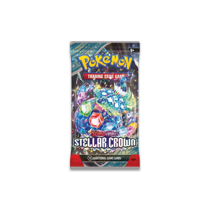 Pokemon TCG Stellar Crown SV07 Booster Pack Sergio's Collection Pokemon TCG Stellar Crown SV07 Booster Pack Sergio's Collection
