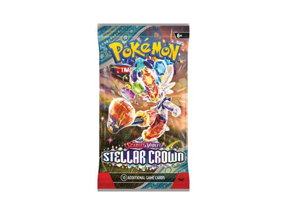 Pokemon TCG Stellar Crown SV07 Booster Pack Sergio's Collection Pokemon TCG Stellar Crown SV07 Booster Pack Sergio's Collection