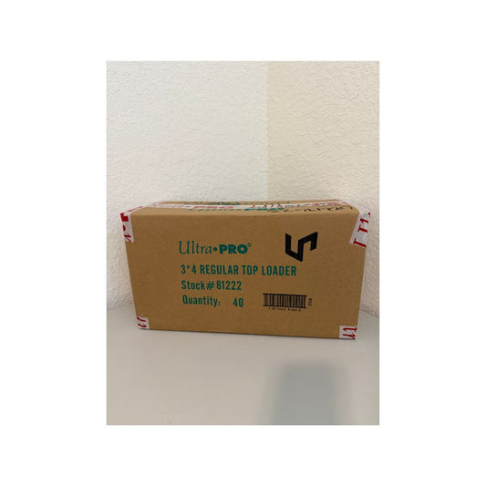 Ultra Pro 1,000 count toploaders sealed in packaging with a clear white background